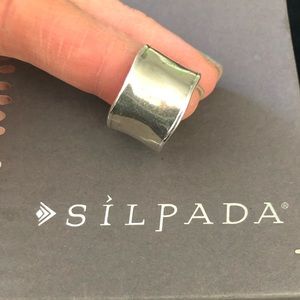 Silpada ‘Hammered Cuff’ ring